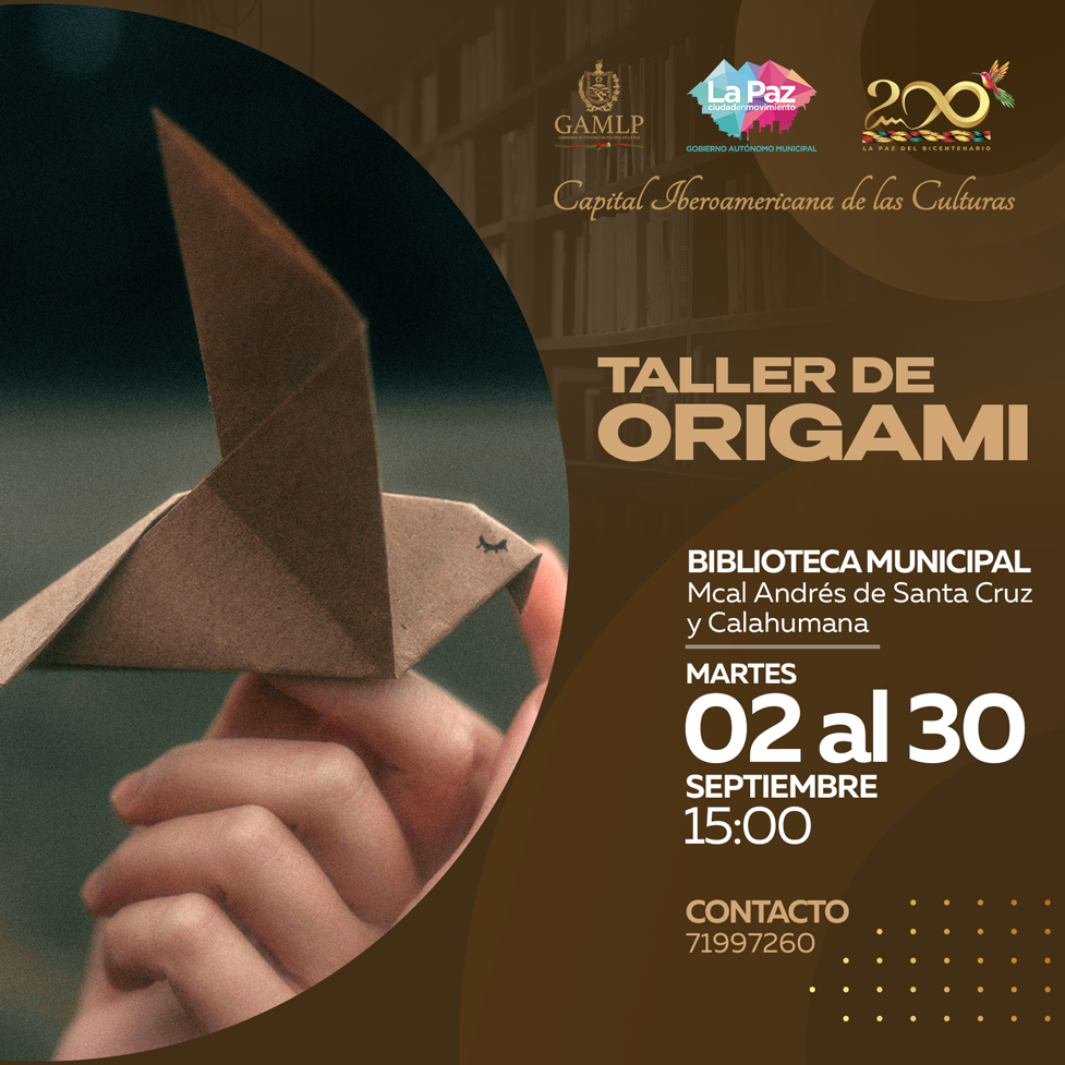 TALLER DE ORIGAMI