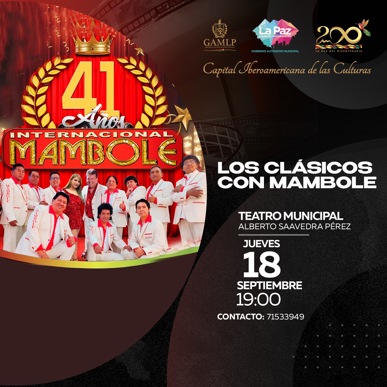 TEATRO MUNICIPAL ALBERTO SAAVEDRA PÉREZ