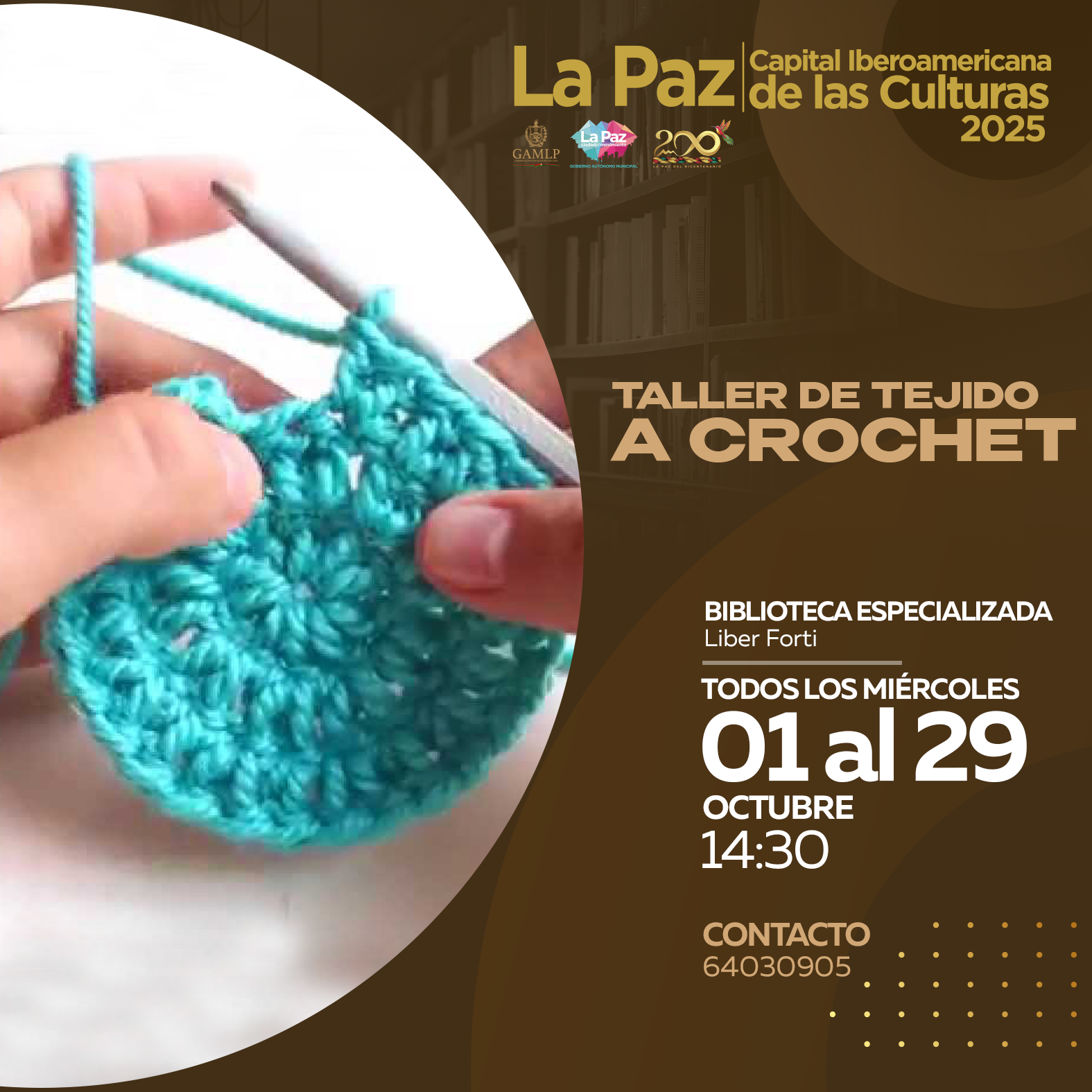 TALLER DE TEJIDO A CROCHET