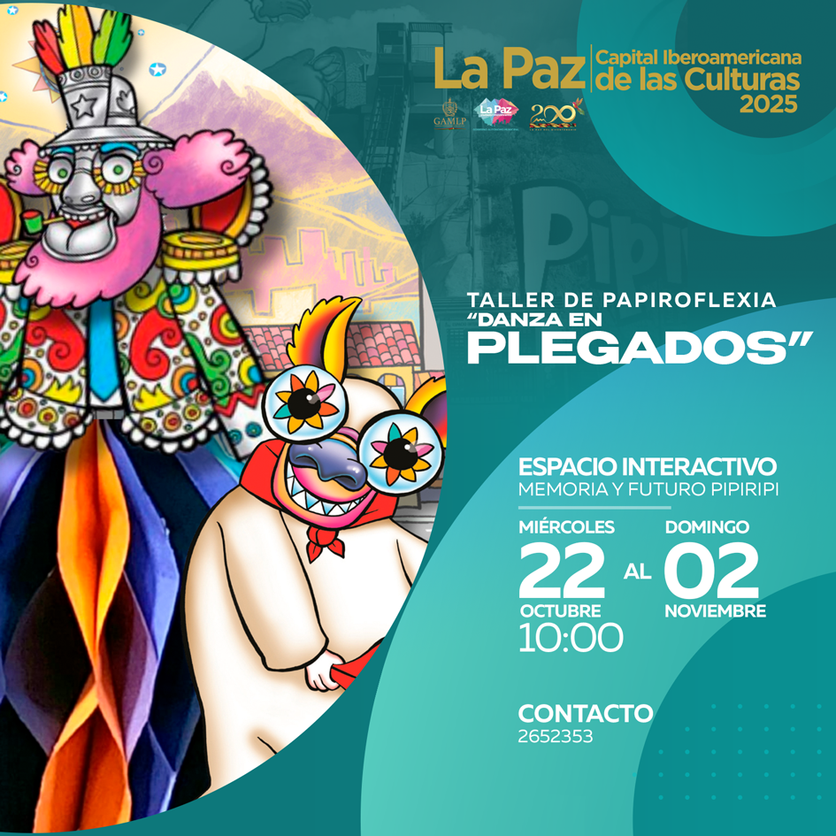 TALLER DE PAPIROFLEXIA: “DANZA EN PLEGADOS”