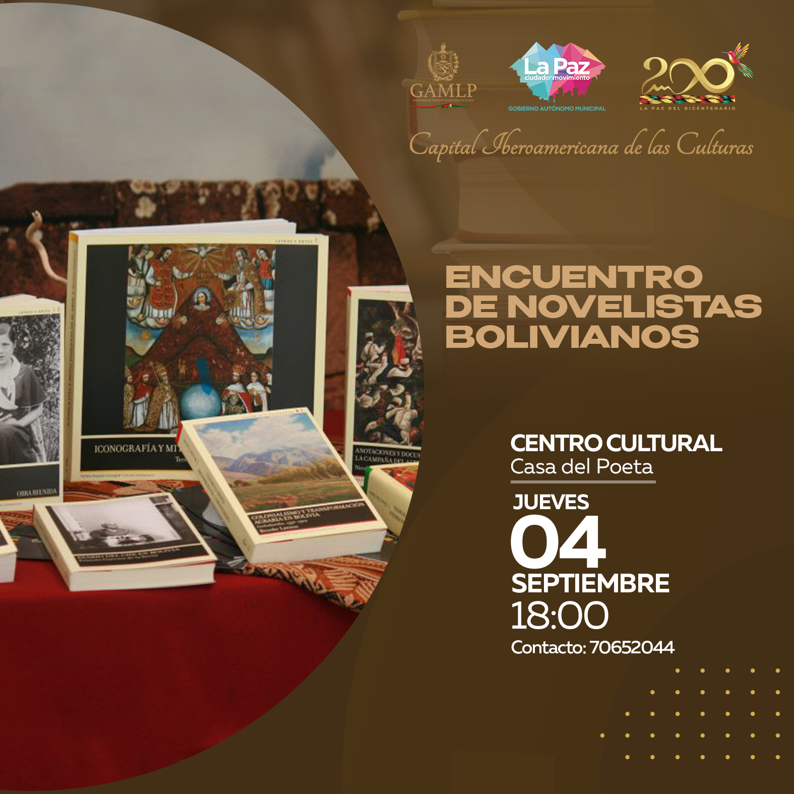 ENCUENTRO DE NOVELISTAS BOLIVIANOS