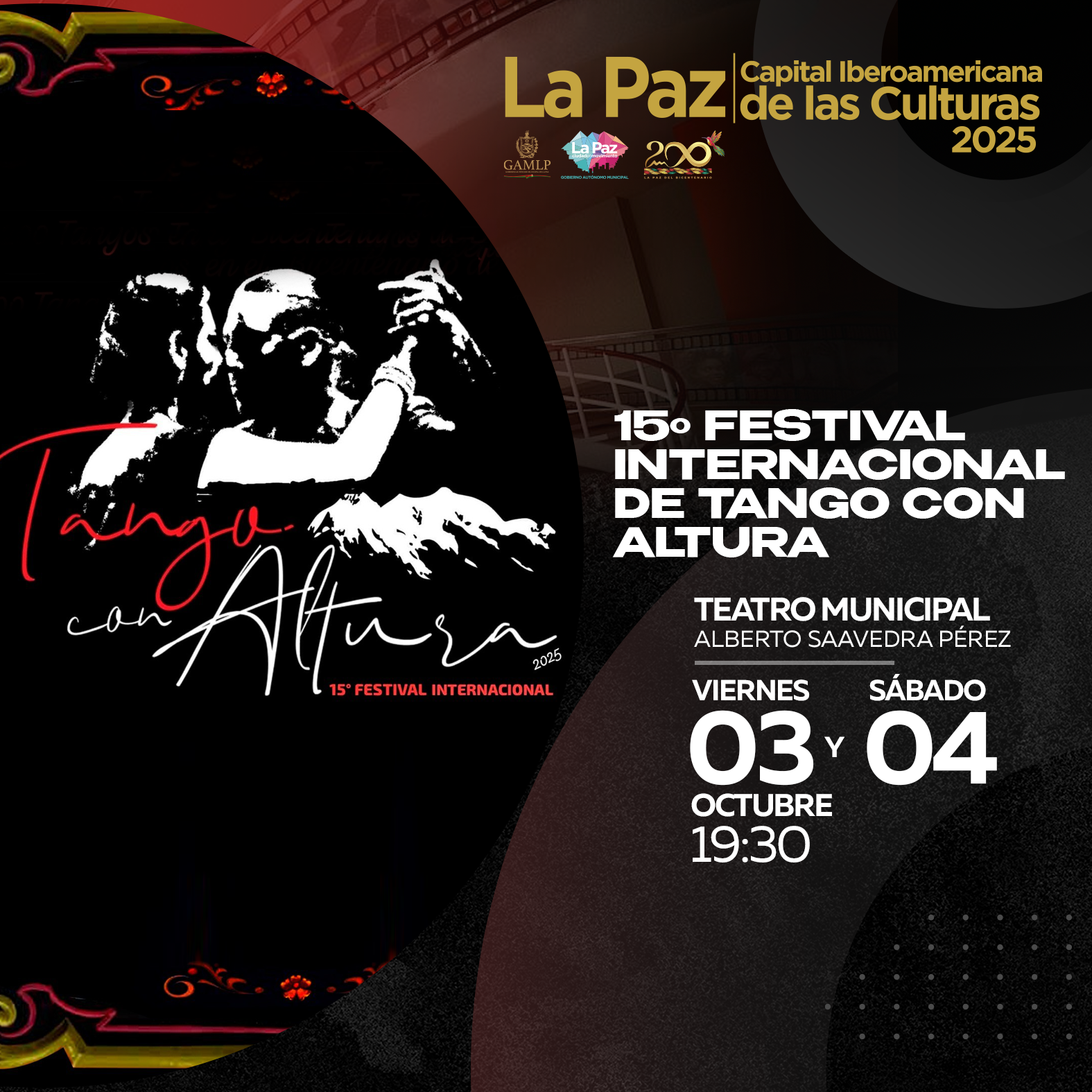 TEATRO MUNICIPAL ALBERTO SAAVEDRA PÉREZ