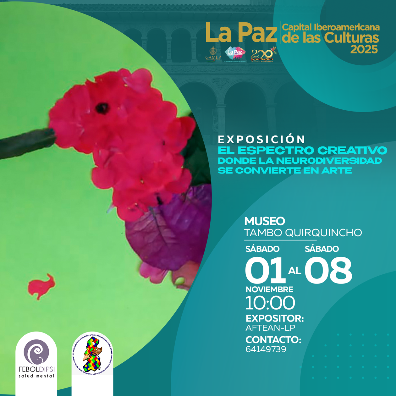EXPOSICIÓN: EL ESPECTRO CREATIVO DONDE LA NEURODIVERSIDAD SE CONVIERTE EN ARTE