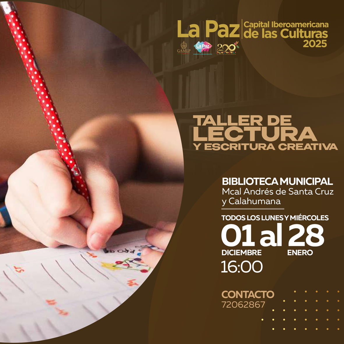 TALLER DE LECTURA Y ESCRITURA CREATIVA