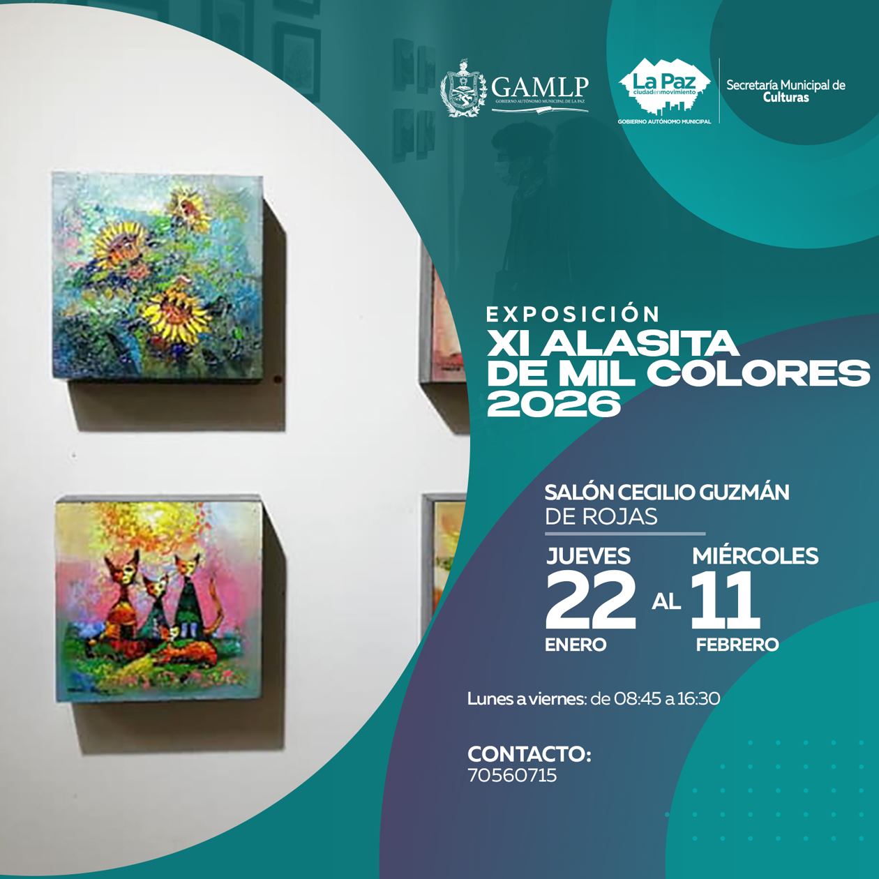 EXPOSICIÓN: “XI ALASITA DE MIL COLORES 2026”