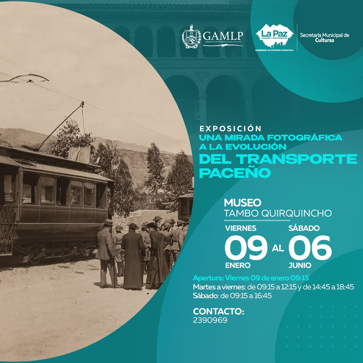 EXPOSICIÓN: UNA MIRADA FOTOGRÁFICA A LA EVOLUCIÓN DEL TRANSPORTE PACEÑO