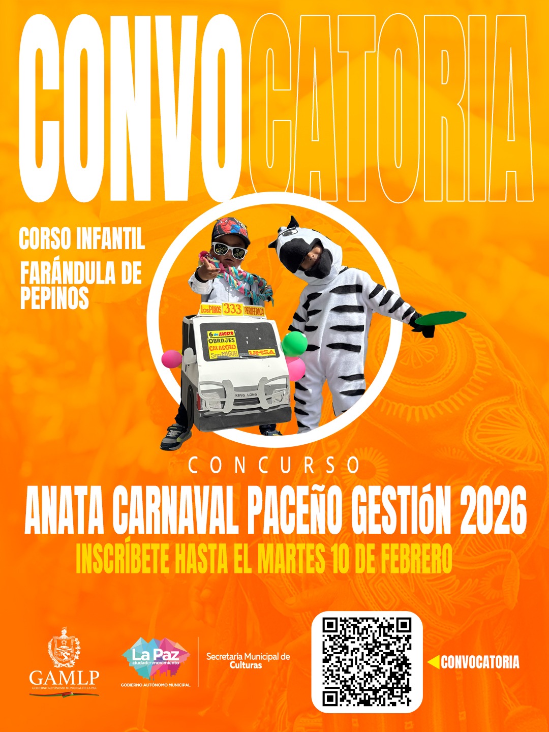 Convocatoria anata carnaval paceño