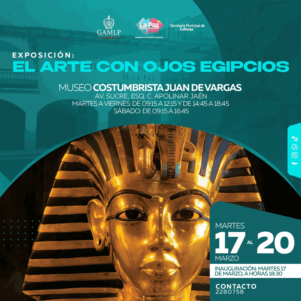 EXPOSICIÓN: EL ARTE CON OJOS EGIPCIOS