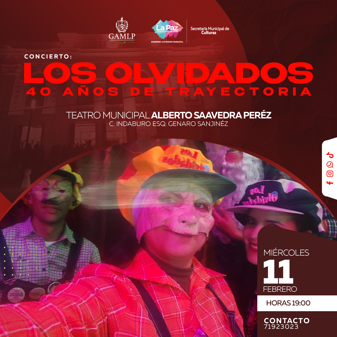 TEATRO MUNICIPAL ALBERTO SAAVEDRA PÉREZ