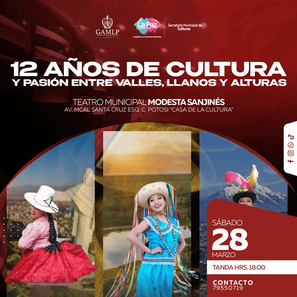 12 AÑOS DE CULTURA Y PASIÓN ENTRE VALLES, LLANOS Y ALTURAS
