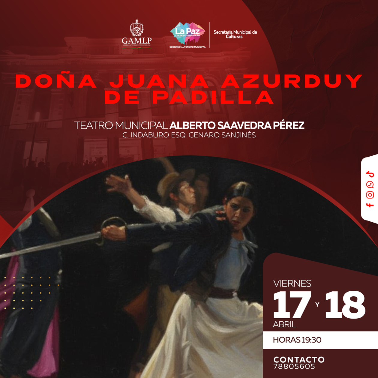 TEATRO MUNICIPAL ALBERTO SAAVEDRA PÉREZ