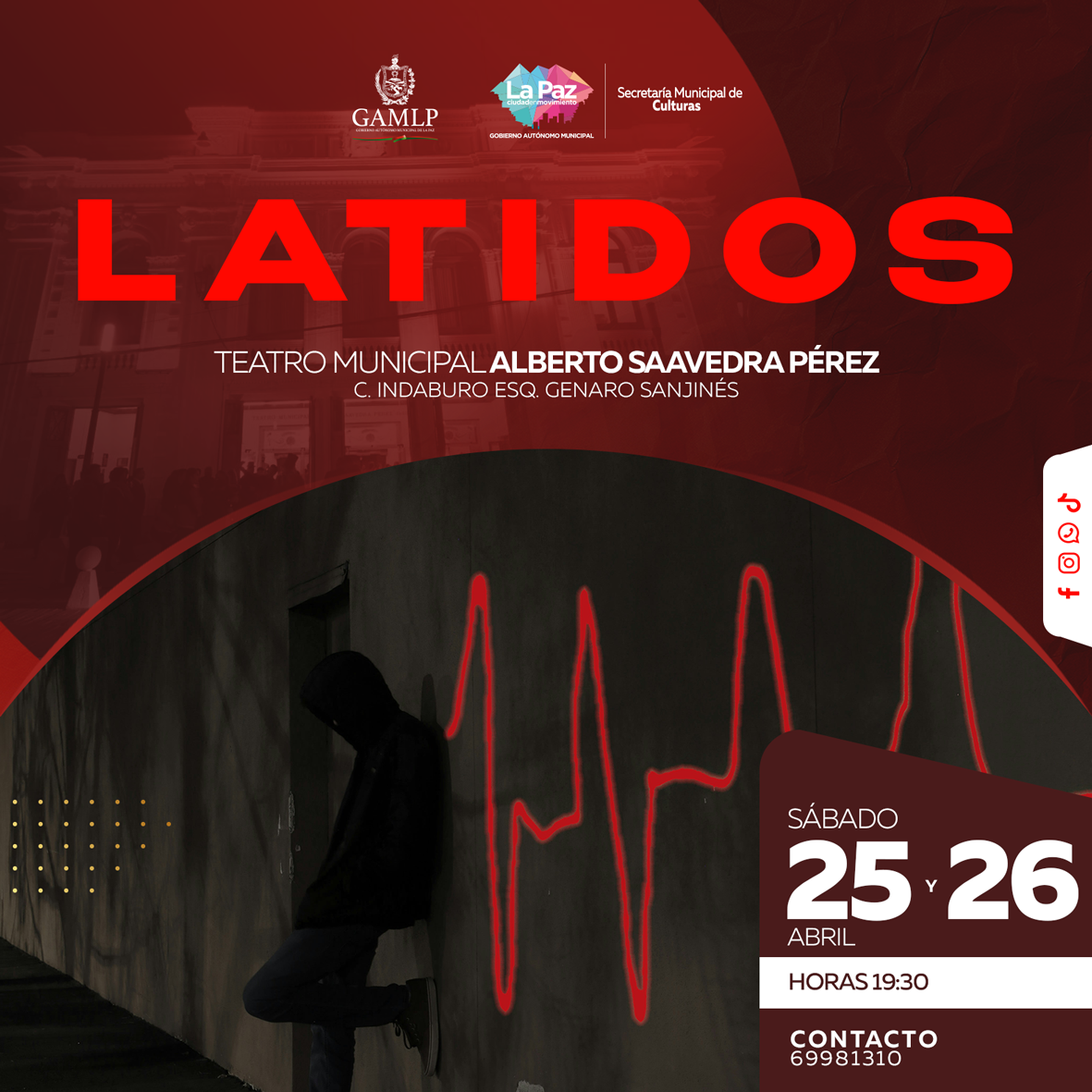 TEATRO MUNICIPAL ALBERTO SAAVEDRA PÉREZ