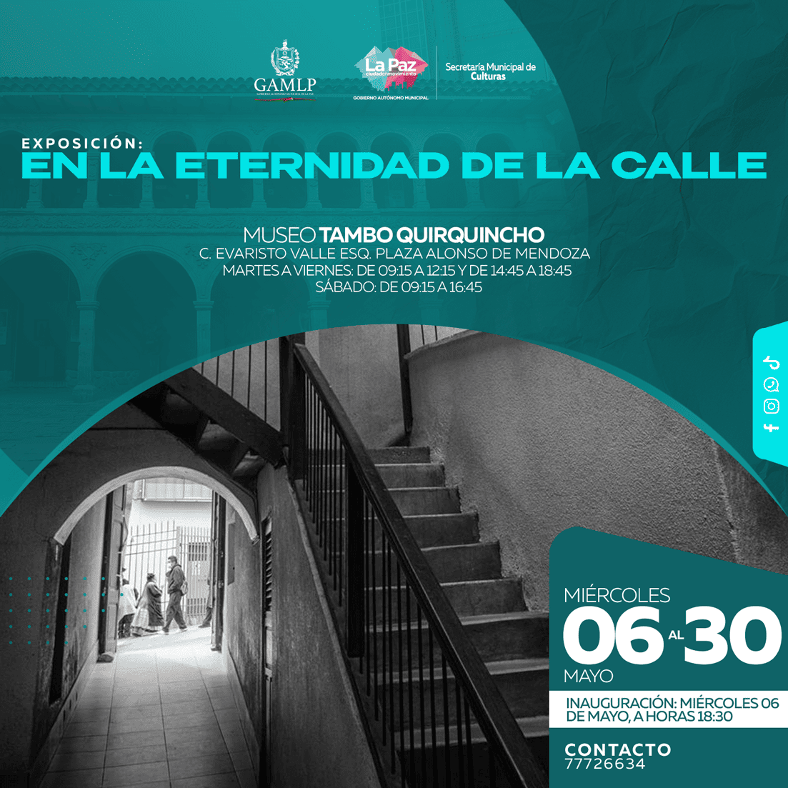 EXPOSICIÓN: EN LA ETERNIDAD DE LA CALLE