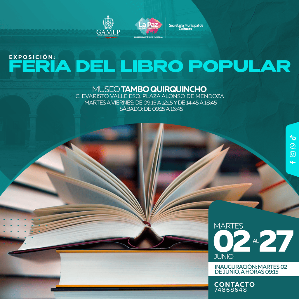 EXPOSICIÓN: FERIA DEL LIBRO POPULAR