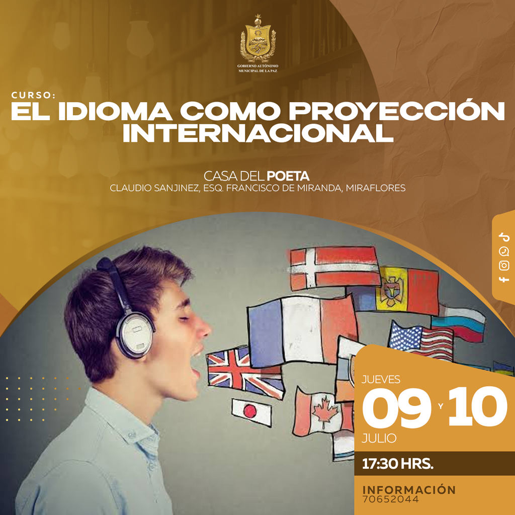 CURSO: EL IDIOMA COMO PROYECCIÓN INTERNACIONAL