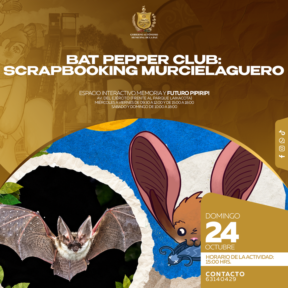Bat pepper club: Scrapbooking Murcielaguero