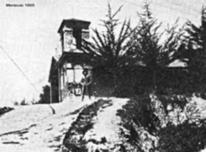 Iglesia del Montículo en el año 1929