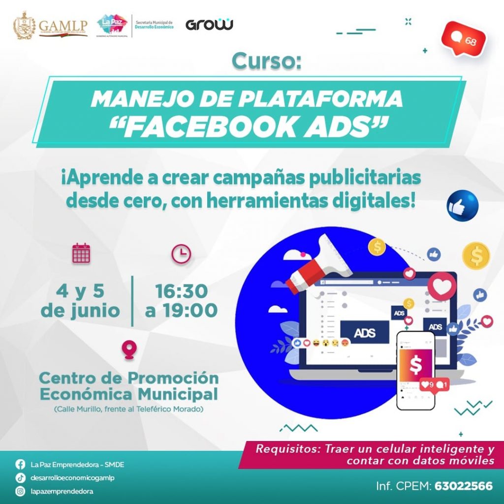 Curso: Manejo de plataforma Facebook ADS