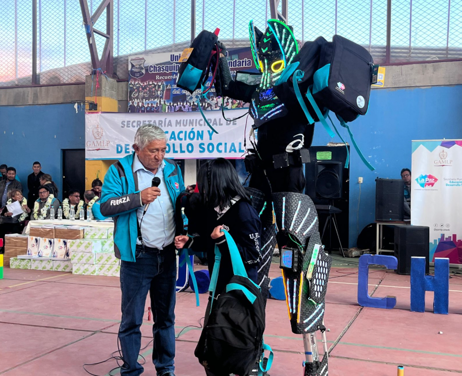 ¡Entrega de la Mochilator 2.5 culmina con éxito!