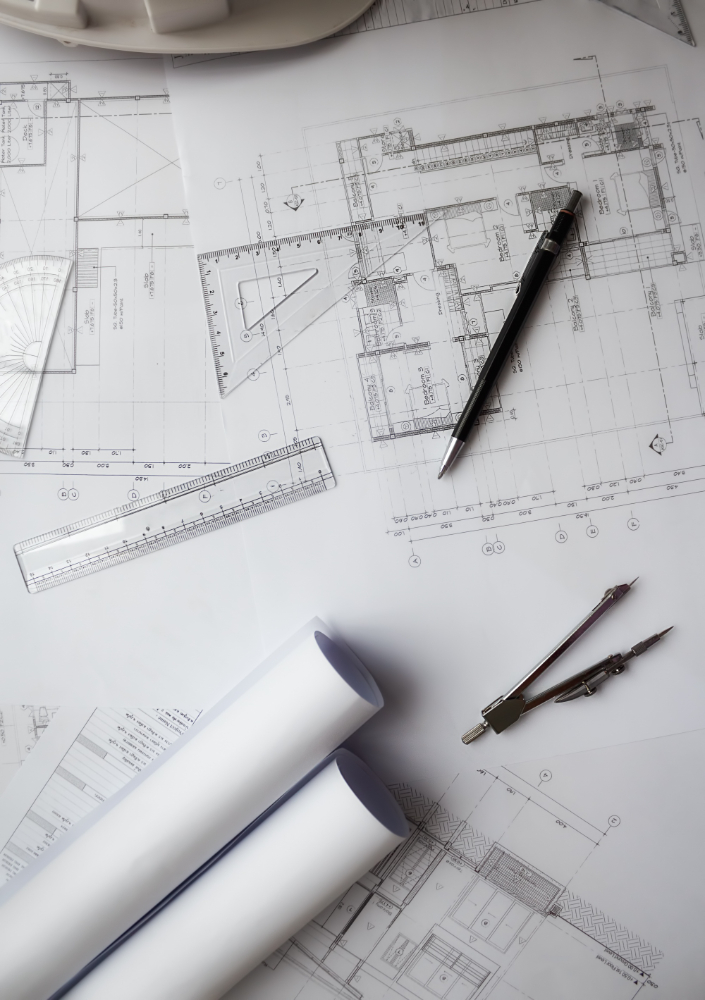 Planos de arquitectura de fondo